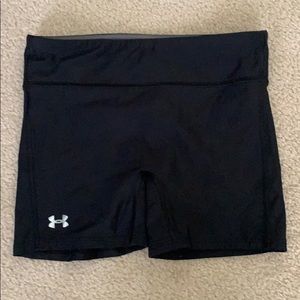 Under Armour 3” spandex shorts x2